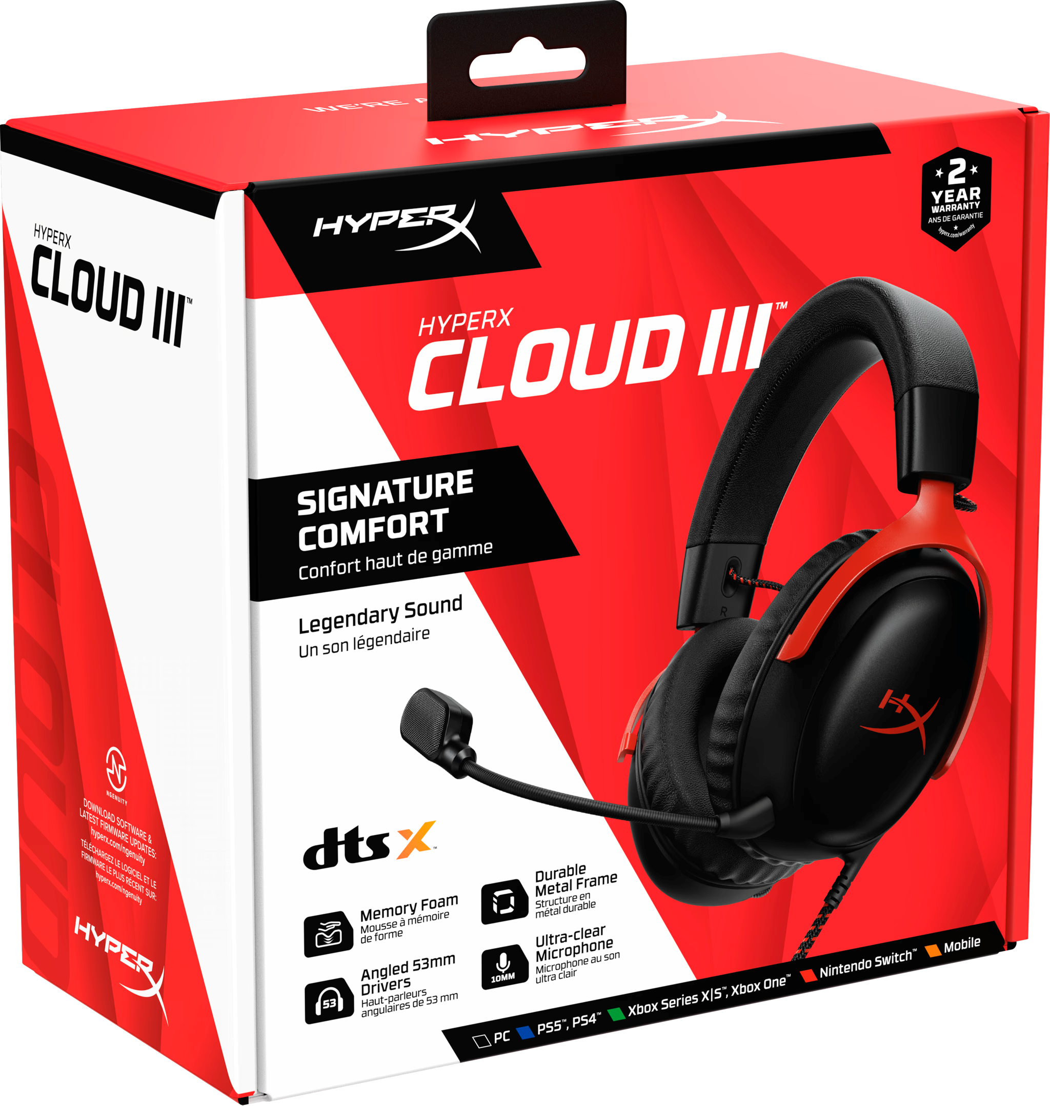 HyperX Cloud III — Gaming Headset
