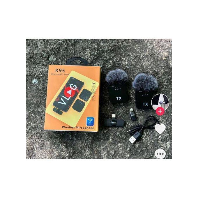 Microphone K95 double micro sans fil – Image 2