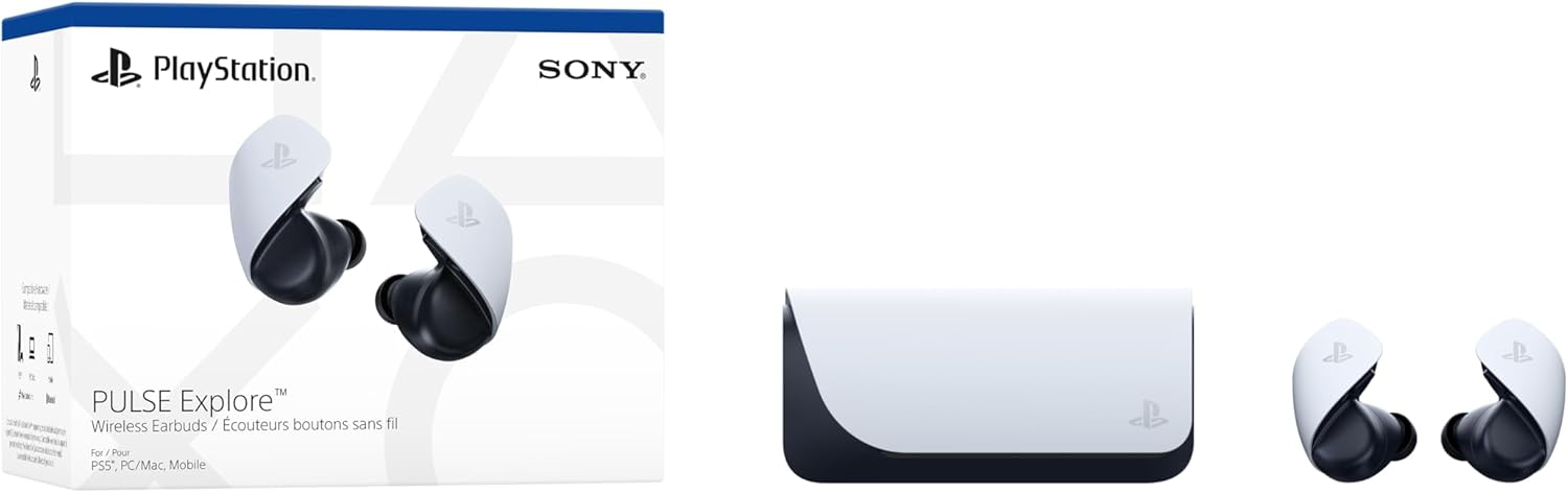 Ecouteurs sans fil Sony Pulse Explore blanc pour PS5 – Image 4