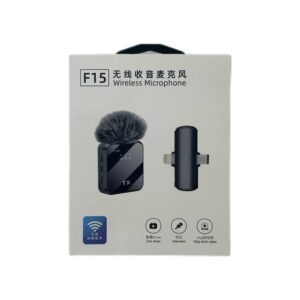 Microphone cravate sans fil F15