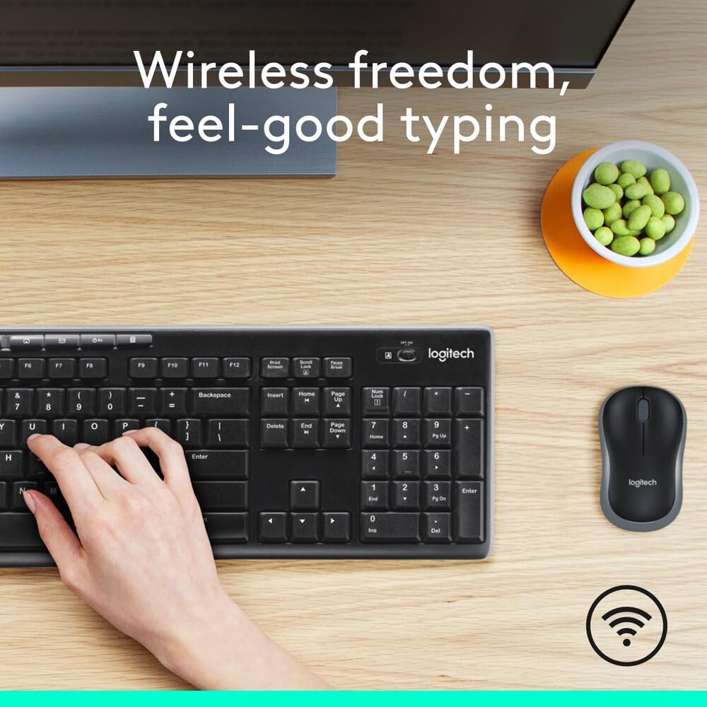 Ensemble clavier et souris sans fil Logitech MK270 – Image 5