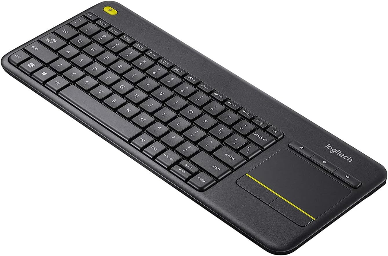 Logitech Clavier tactile professionnel sans fil K400+ Noir Azerty – Image 6