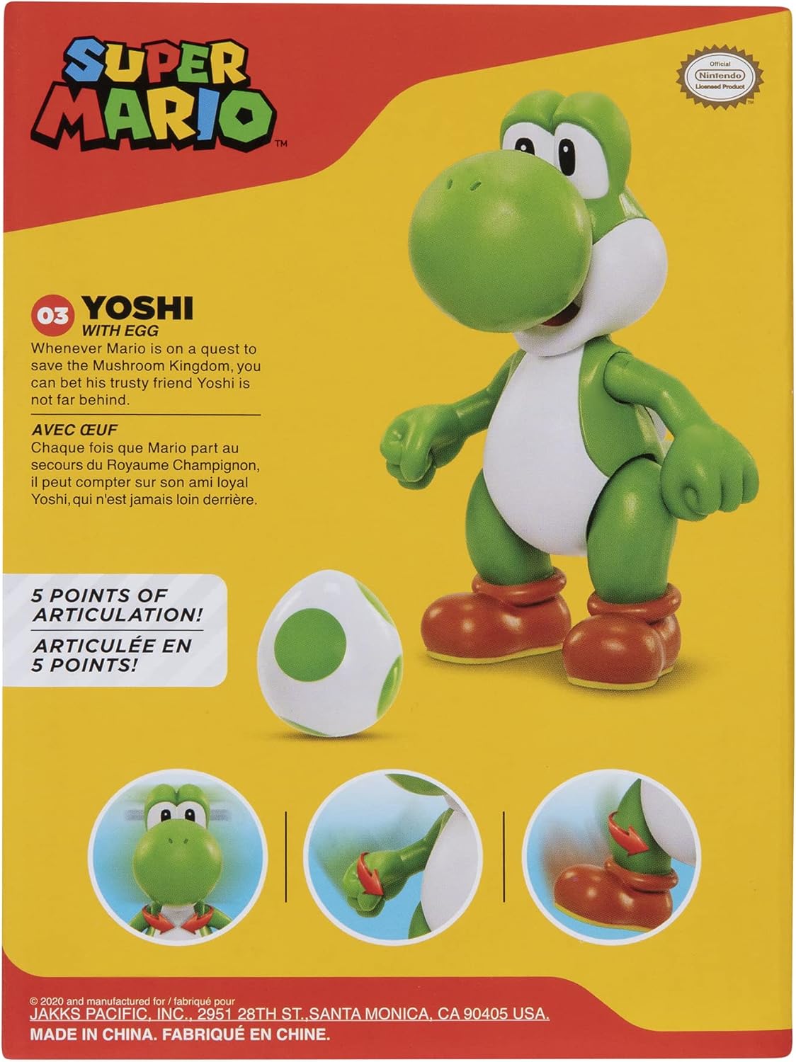 Figurine Yoshi de Super Mario 10 cm – Image 5