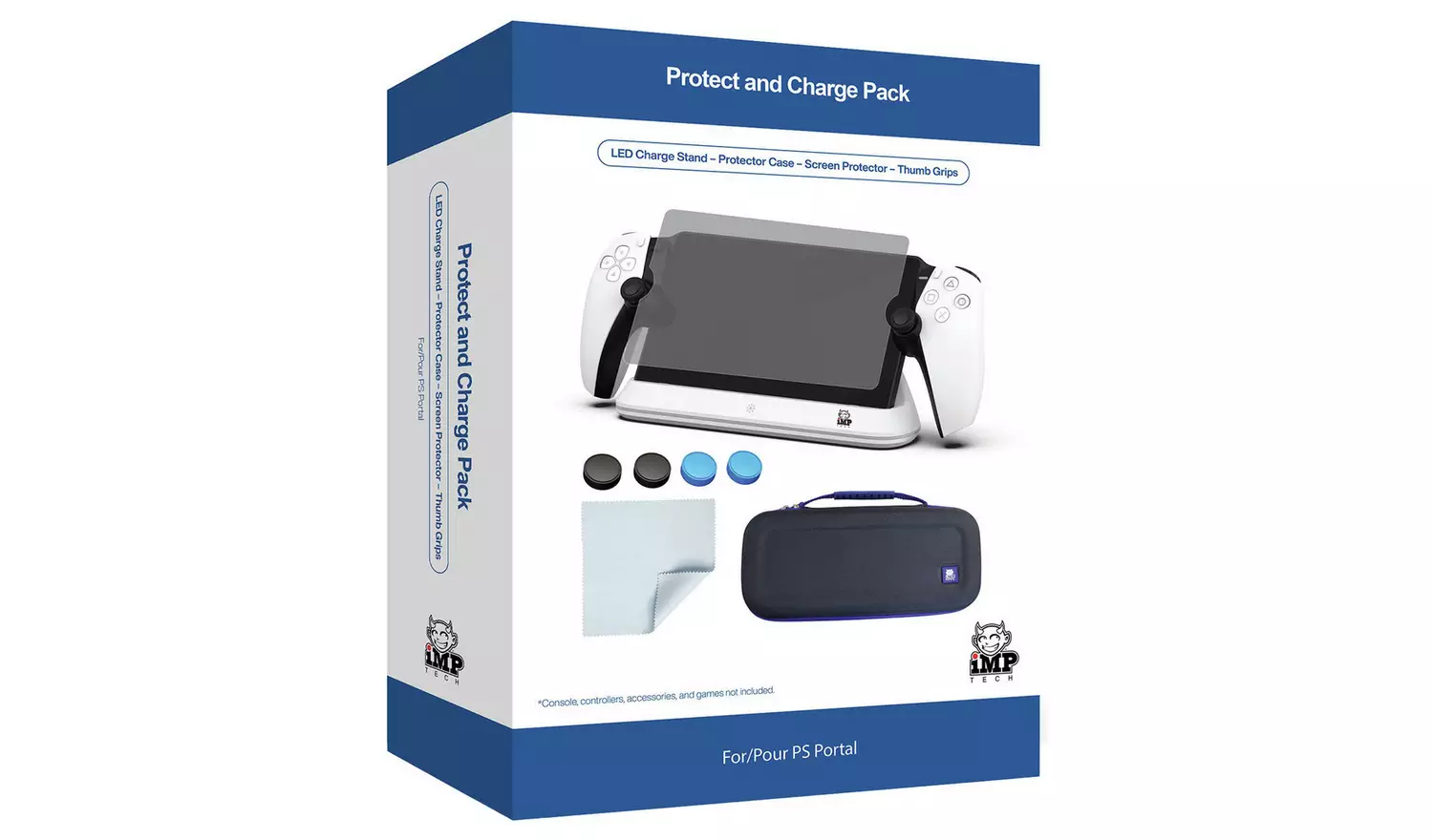 iMP Tech Protect and Charge Pack pour PlayStation Portal