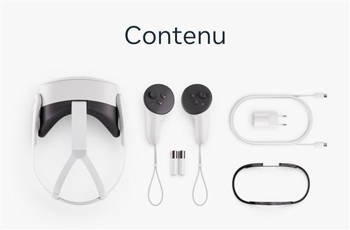 Casque de réalité virtuelle de 128 Go Meta Quest 3S – Image 4