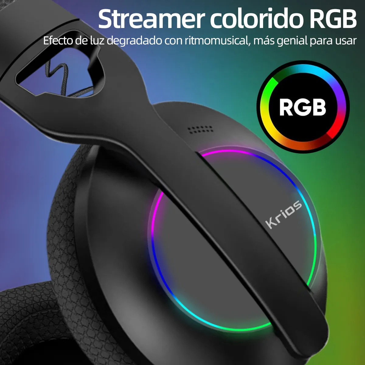Casque de jeu sans fil Bluetooth KRIOS BK10 Xbox, PC,PS4 ET NINTENDO – Image 7