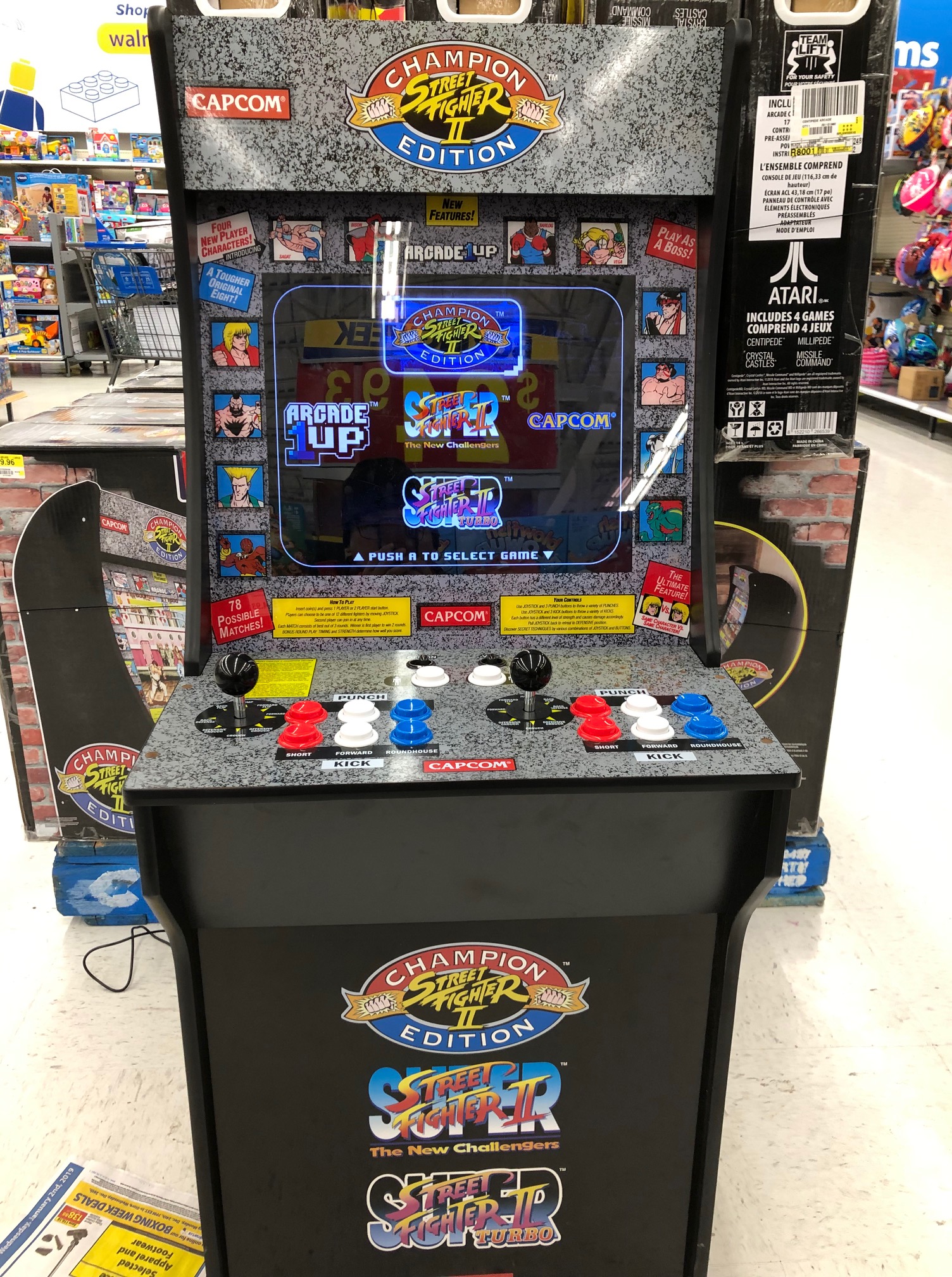 Machine de jeu vidéo Arcade 1Up Street Fighter II Champion Edition – Image 5