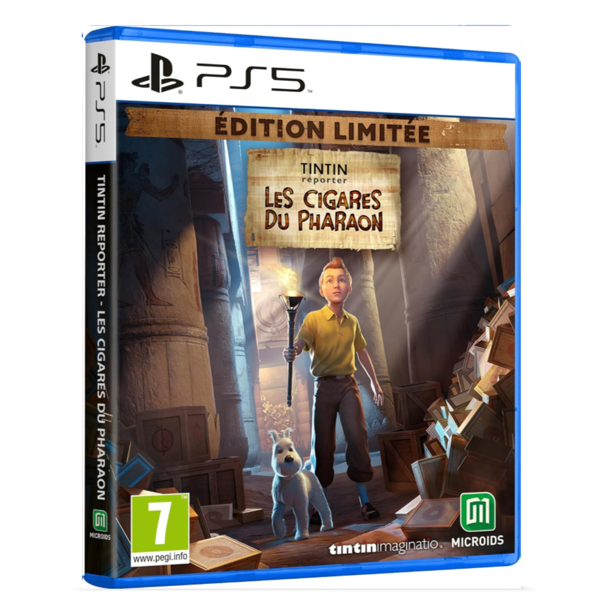TINTIN REPORTER LES CIGARES DU PHARAON - steelbook Edition Limitée