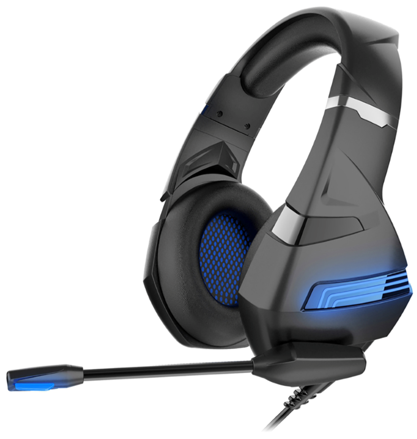 Casque de jeu A2 avec réduction de bruit LED, microphone ps4-xbox-pc