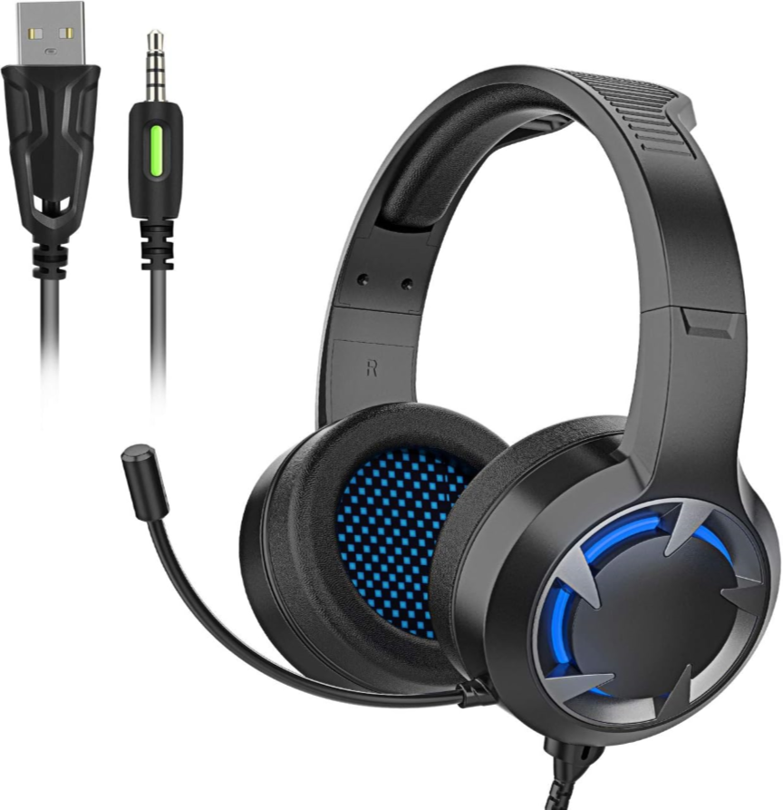 Casque de jeu stéréo A9 pour PS4, PC,