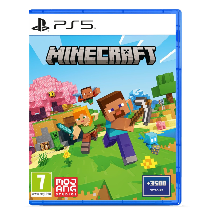 Minecraft PS5 version disque