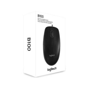 Logitech B100 Souris Filaire USB, 3 Boutons