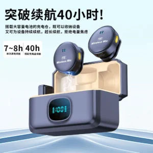 Microphone cravate sans fil Q8