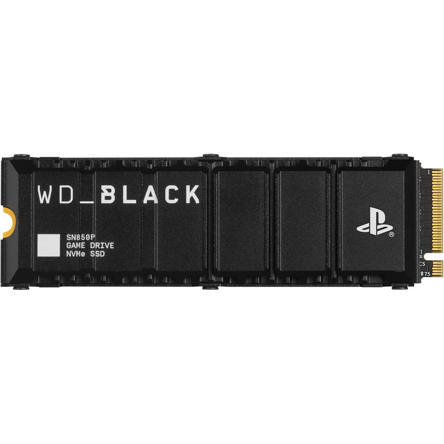 SSD NVMe WD Black SN850P avec dissipateur thermique pour PS5 1To – Image 2