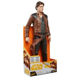 Figurine géante Star Wars Han Solo (Blaster) de 45,7 cm (18 pouces) de haut, par Jakks Pacific.