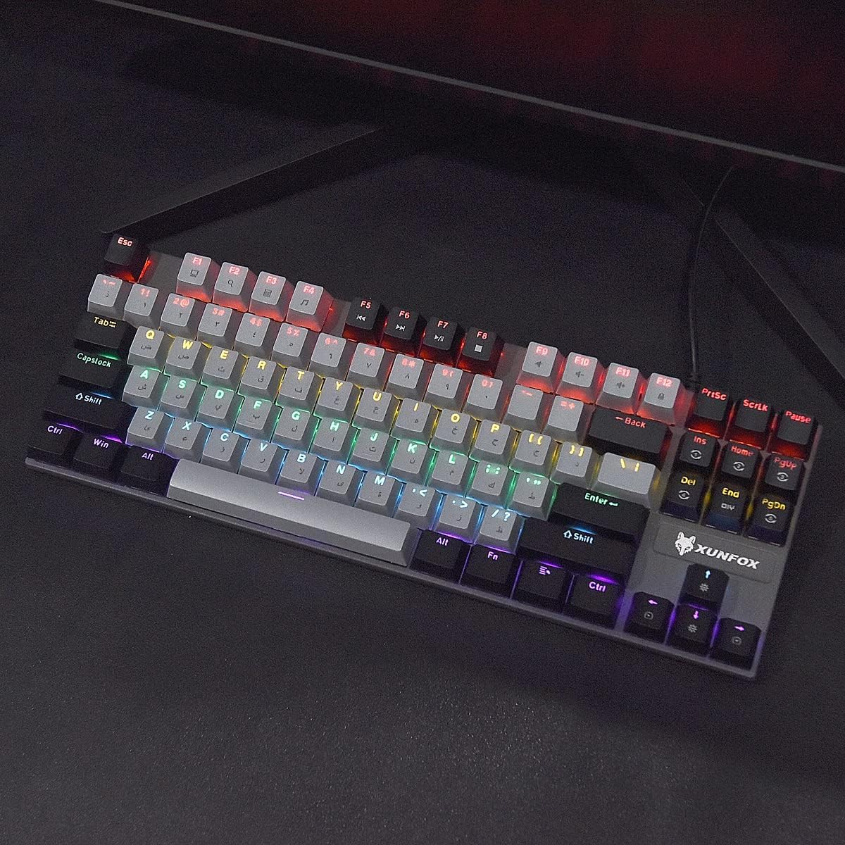 Clavier de jeu mécanique K80 Pro rétroéclairé RGB – Image 3