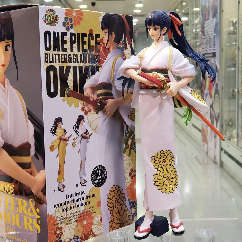 Figure One Piece GLITTER GLAMOURS OKiku Special Color ver Bandai Spirits 25cm – Image 3