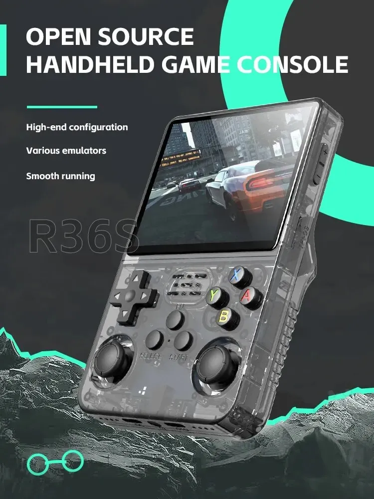Console de jeu portable EXtreme Retro R36S 64 Go avec jeux rétro – Image 5
