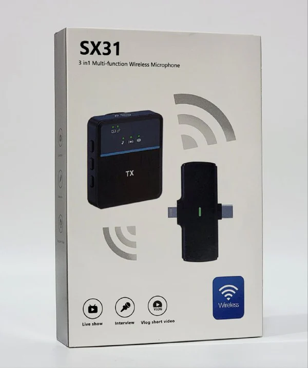 3in1 Multi function wireless Microphone SX31