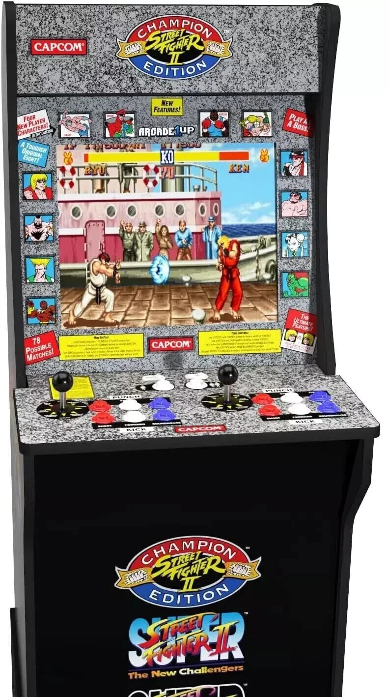 Machine de jeu vidéo Arcade 1Up Street Fighter II Champion Edition – Image 9
