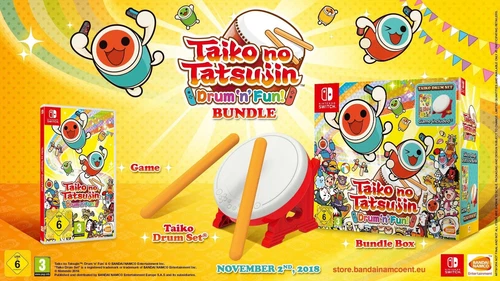 Taiko no Tatsujin Drum'n'Fun Edition Collector Nintendo Switch – Image 2
