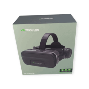 Lunettes de réalité virtuelle 3D Shinecon 10.0 VR Box avec écouteurs - SC-G04EA - Noir