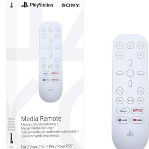 Télécommande multimédia Sony pour PS5 Blanc