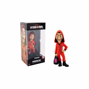 La casa de papel - tokyo avec masque - figurine minix 12cm