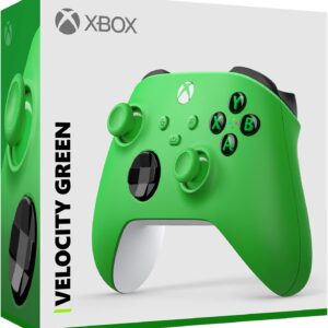 Manette sans fil Microsoft Xbox Velocity Green pour Xbox et PC