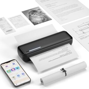 Imprimante mobile thermique Bisofice X9 format A4 Bluetooth portable