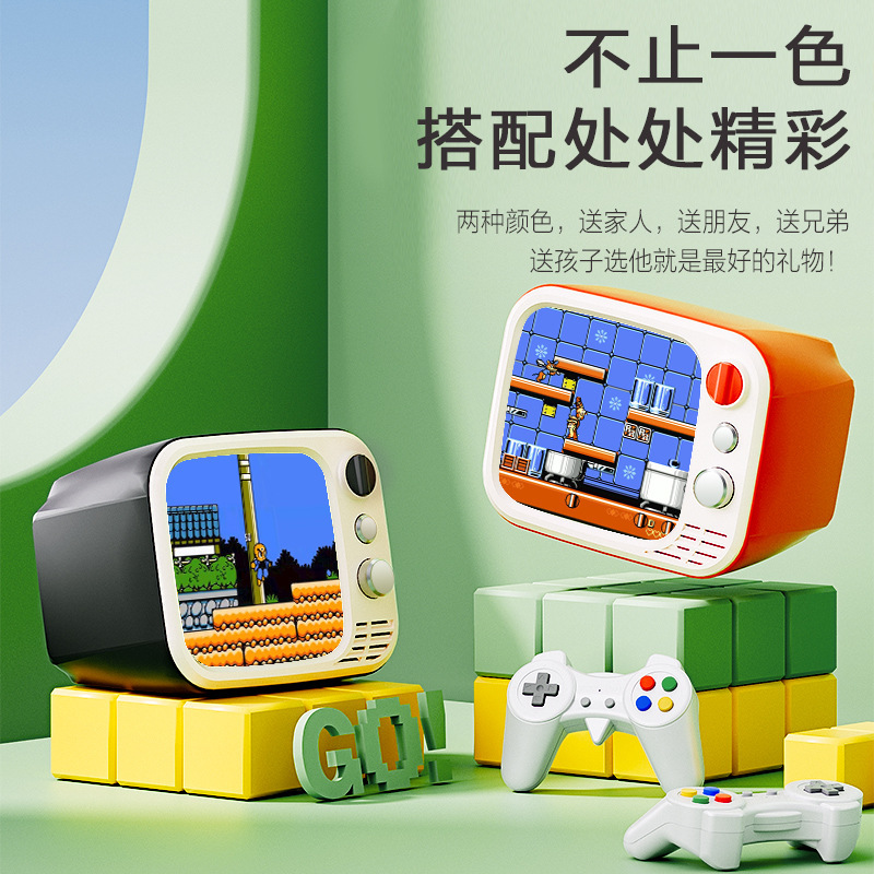 Console de jeu portable H7 8 bits écran de 3,5 pouces 740 jeux – Image 3
