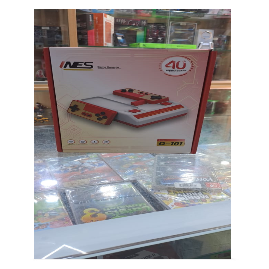 console de jeux rétro NES Game Console 40th Anniversary Collection Edition Modèle D-101