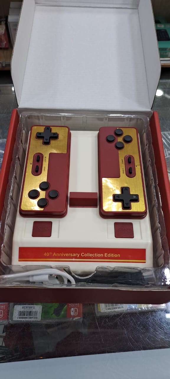 console de jeux rétro NES Game Console 40th Anniversary Collection Edition Modèle D-101 – Image 3